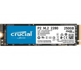 Накопитель SSD M.2 SATA 250Gb Crucial S P2