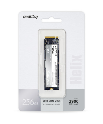 Накопитель SSD M.2 NVMe 256Gb Smartbuy Helix (SBSSD256-HLX-M2P3)