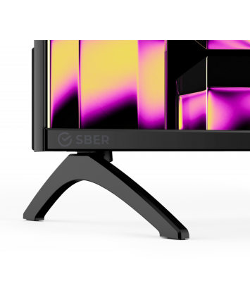 Телевизор 55" Sber SDX 55U4123B, 3840x2160, 4K Ultra HD, 60 Гц, Wi-Fi, Smart TV, СалютТВ, черный