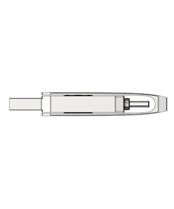 Флеш накопитель 64Gb USB 3.0+TypeC Netac U782C (NT03U782C-064G-32PN)