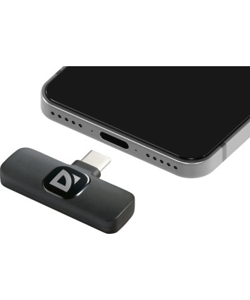 Беспроводной петличный микрофон Defender Talky-138, (комплект 2 шт.)