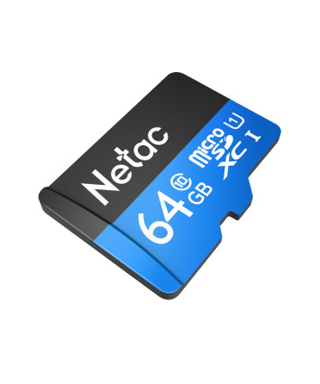 Карта памяти microSDXC Card UHS-I U1 64Gb Netac P500 (NT02P500STN-064G-S)