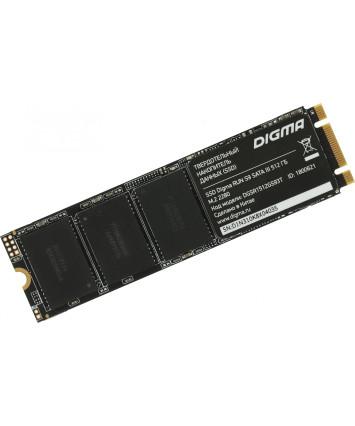 Накопитель SSD M.2 SATA 512Gb Digma Run S9 (DGSR1512GS93T)