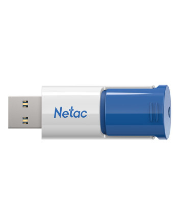 Флеш накопитель 512Gb USB 3.0 Netac U182 (NT03U182N-512G-30BL), бело-синяя