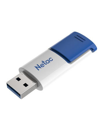 Флеш накопитель 512Gb USB 3.0 Netac U182 (NT03U182N-512G-30BL), бело-синяя