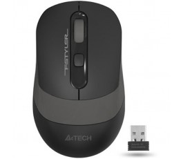 Мышь беспроводная A4Tech Fstyler FG10 черный/серый, USB