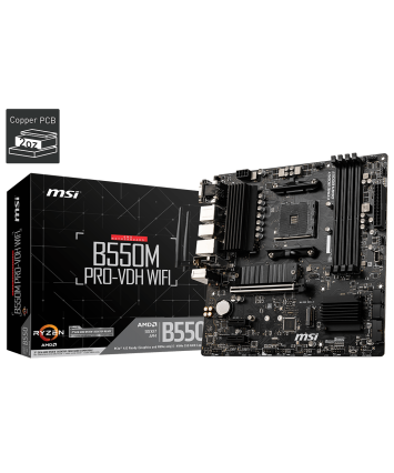 Материнская плата Socket AM4 MSI B550M PRO-VDH WIFI