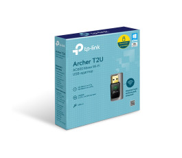 Беспроводной двухдиапазонный сетевой USB адаптер TP-LINK Archer T2U USB 2.0