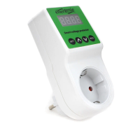 Реле напряжения c дисплеем "Energenie" EHB8-2, 15A, белый