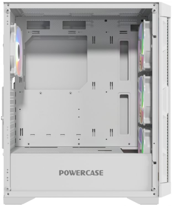 Корпус ATX без БП Powercase Ultimate White (CUW-A4) Корпус ATX без БП Powercase Ultimate White (CUW-A4)