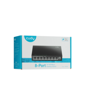 Коммутатор Cudy FS108, 8 портов, неуправляемый