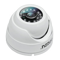 Видеокамера GINZZU HAD-5301A, AHD 5.0Mp K03, 3.6mm,куп.,IR 20м,IP66,мет.