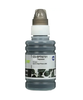 Чернила Cactus CS-EPT6731 черный 100мл для Epson L800/L810/L850/L1800