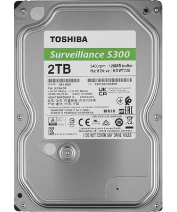 Жесткий диск 3.5" 2000Gb Toshiba Surveillance S300 (HDWT720UZSVA/HDKPB04Z0A0)