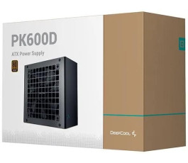 Блок питания 600W DeepCool PK600D, 80+ Bronze