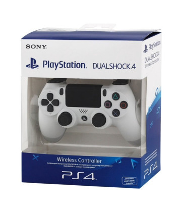 Геймпад беспроводной PlayStation DualShock 4 (CUH-ZCT2U) белый