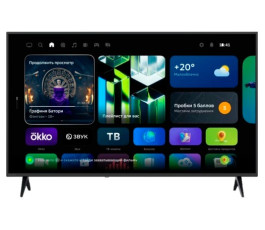 Телевизор 50" Sber SDX 50U4010B чёрный