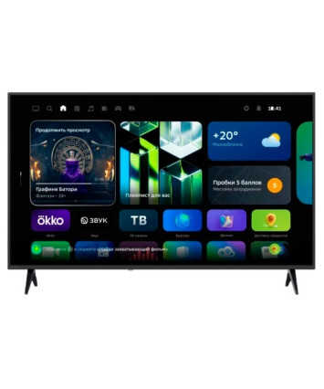 Телевизор 50" Sber SDX 50U4010B чёрный