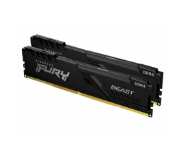 Комплект модулей памяти DDR4 2x4Gb PC4-25600 3200MHz Kingston FURY Beast Black (KF432C16BBK2/8)