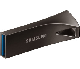 Флеш накопитель 128Gb USB 3.1 Gen1 Samsung Bar Plus (MUF-128BE4/APC), серебристый