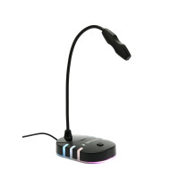 Микрофон Gembird M-05RGB черный