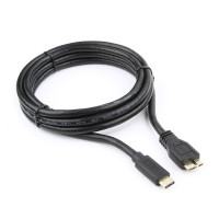 Кабель USB Type-C - microB, 1.8m, Cablexpert CCP-USB3-mBMCM-6