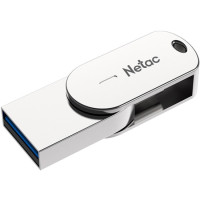 Флеш накопитель 16Gb USB 3.0+TypeC Netac U785C (NT03U785C-016G-30PN)
