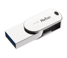 Флеш накопитель 16Gb USB 3.0+TypeC Netac U785C (NT03U785C-016G-30PN)