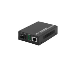 Медиаконвертер BZ-MC-1G-RJ45SFP (10/100/1000-Base-T с SFP слотом, DC 5V/2A, внеш. БП)