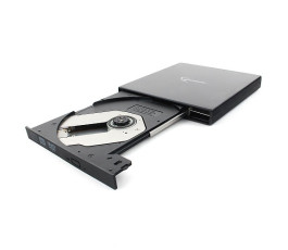 Оптический привод внешний DVD-RW USB 2.0 Gembird DVD-USB-02 черный