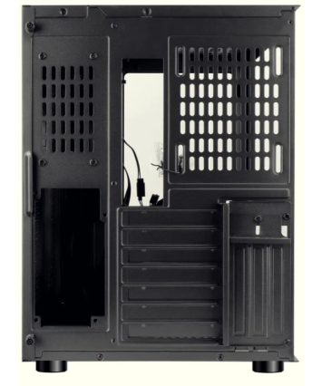 Корпус mATX кубик без БП Ginzzu V501, черный