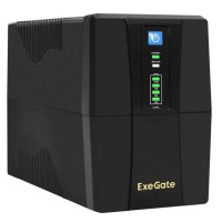 Источник бесперебойного питания ExeGate EP285475RUS Power Back BNB-850.LED.AVR.EURO.RJ 850VA