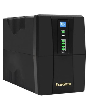 Источник бесперебойного питания ExeGate EP285475RUS Power Back BNB-850.LED.AVR.EURO.RJ 850VA