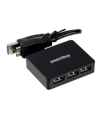 USB-концентратор Smartbuy 6000 (4 порта USB 3.0), черный