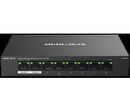 Коммутатор Mercusys MS108GP 8port, неуправляемый, PoE
