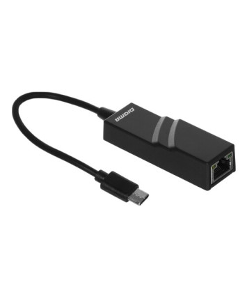 Проводной сетевой Type-C LAN адаптер Digma D-USBC-LAN100, RJ45 100Mbps