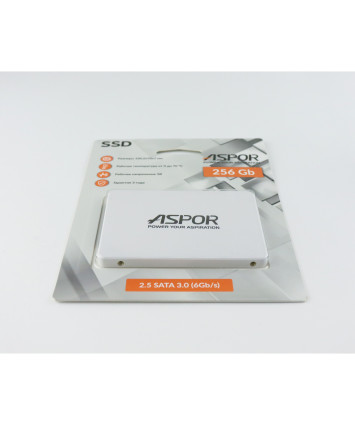 Накопитель SSD SATA 2,5" 256Gb Aspor