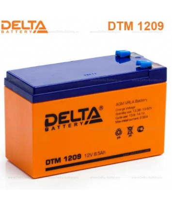 Аккумулятор Delta DTM 1209 12V 9A