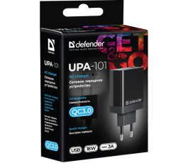 Универсальное СЗУ DEFENDER UPA-101 (1 USB, 18W)
