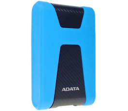 Внешний накопитель HDD 2TB A-Data USB 3.2 синий (AHD650-2TU31-CBL)