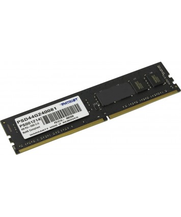 Модуль памяти DDR4 4Gb PC19200 Patriot PSD44G240081