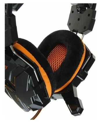 Гарнитура игровая Smartbuy RUSH SNAKE (SBHG-1100), черный-оранжевый