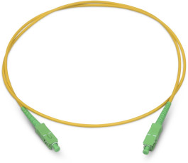 Патч-корд оптический SC-SC/APC SM 9/125 simplex 1м