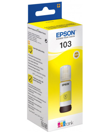 Чернила Epson 103Y Yellow L3100 (C13T00S44A)