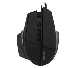 Мышь проводная игровая Гарнизон GM-740G "Альтаир", черный, USB