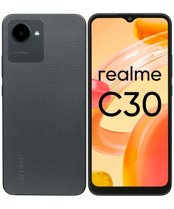 Смартфон Realme C30 4/64GB, черный