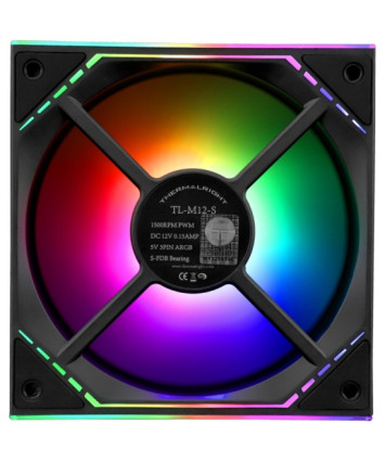Вентилятор для корпуса Thermalright TL-M12-S, ARGB Black (TL-M12-S)