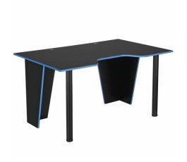 Стол компьютерный МФ Мастер Форсаж-2 черный/синий (уценка)
