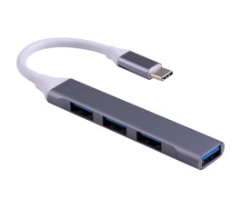 USB-концентратор Defender HB-05 (3 порта USB 2.0, USB 3.0), кабель Type-C