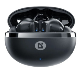 Bluetooth Гарнитура Defender Twins 965 черный, TWS